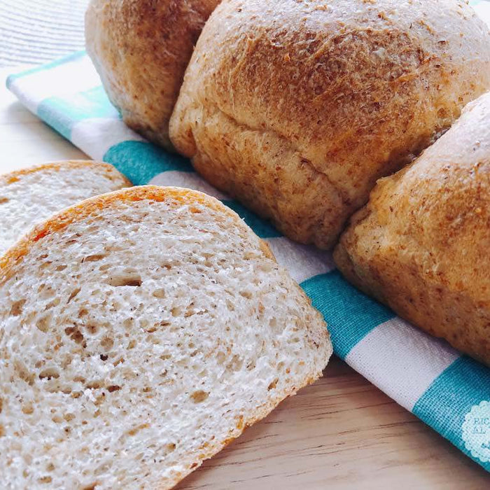 Semi-wholemeal bread