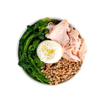 SMOKED TURKEY & BURRATA SALAD BOWL