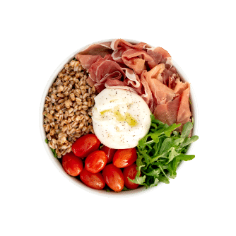 PROSCIUTTO & BURRATA SALAD BOWL