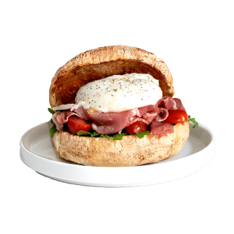 CLASSIC PROSCIUTTO & BURRATA PANINO