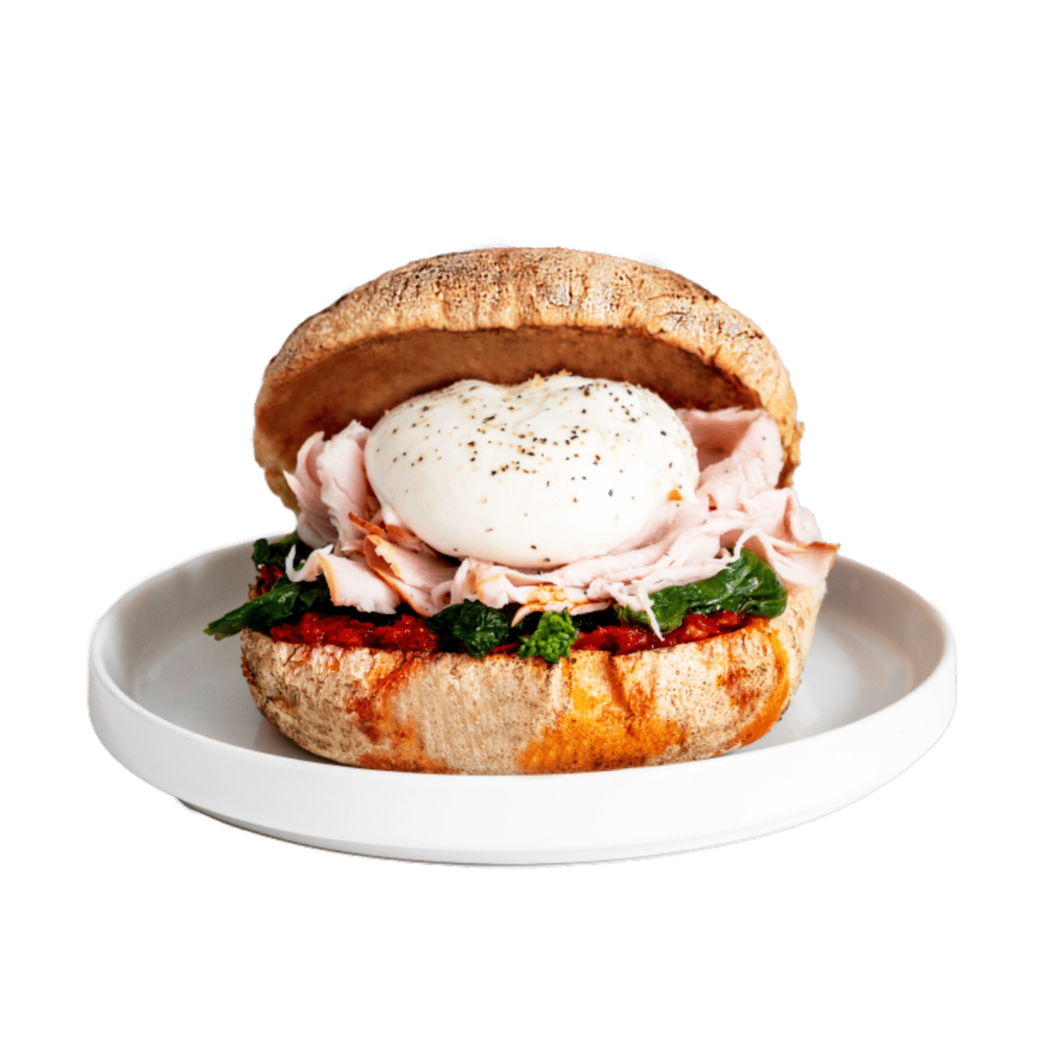 SPICY SMOKED TURKEY & BURRATA PANINO