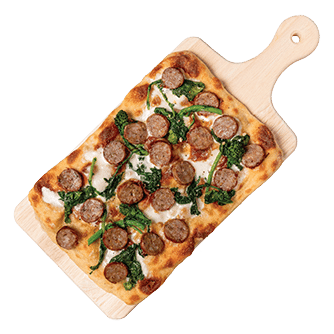 BROCCOLINI & SAUSAGE PIZZA