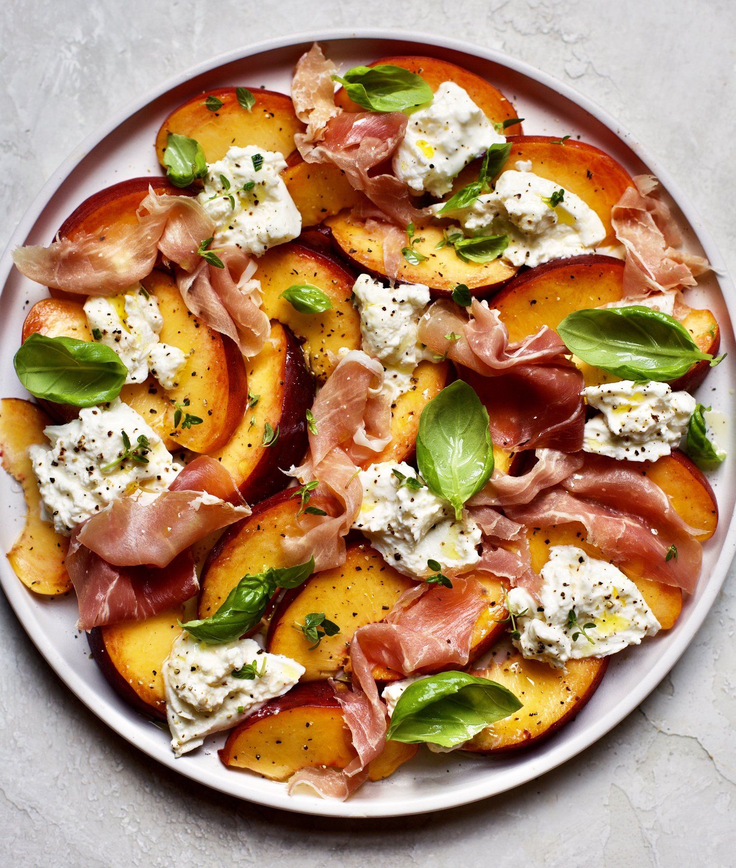 Caprese Salad with Burrata Cheese