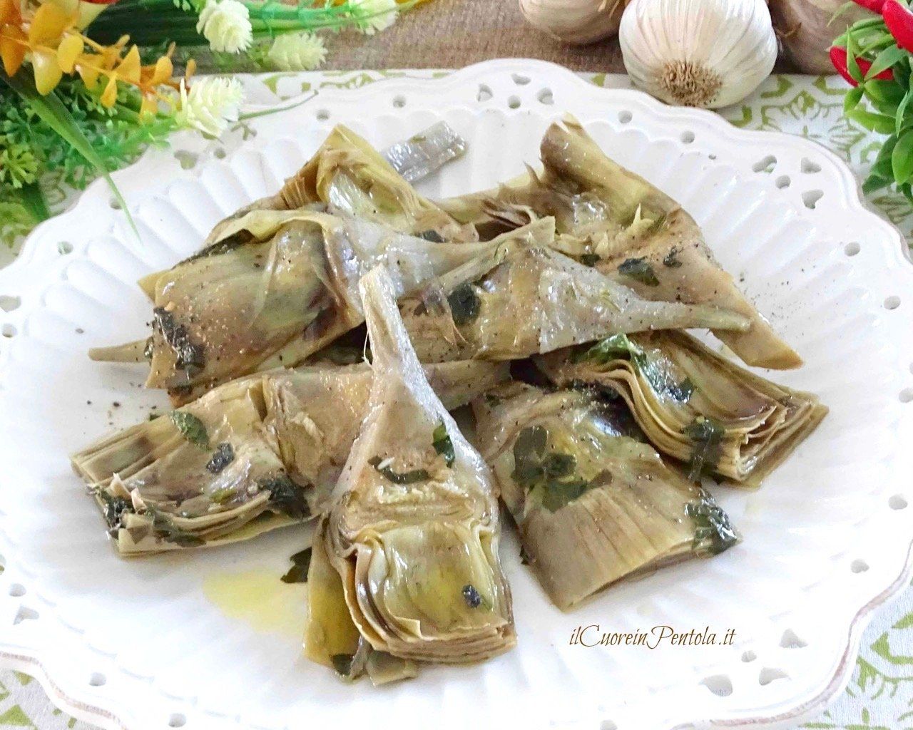 Natural artichokes