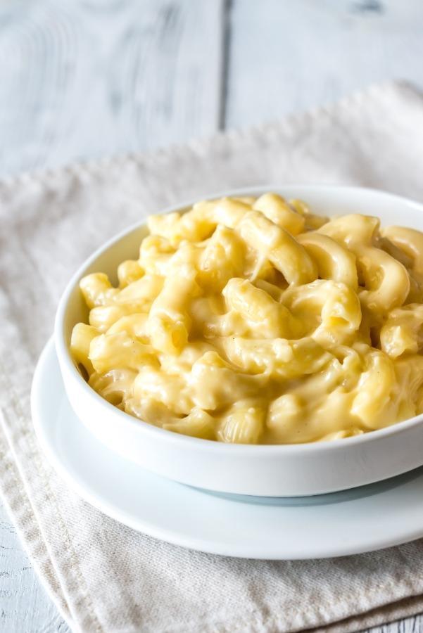 Macaroni with cheese