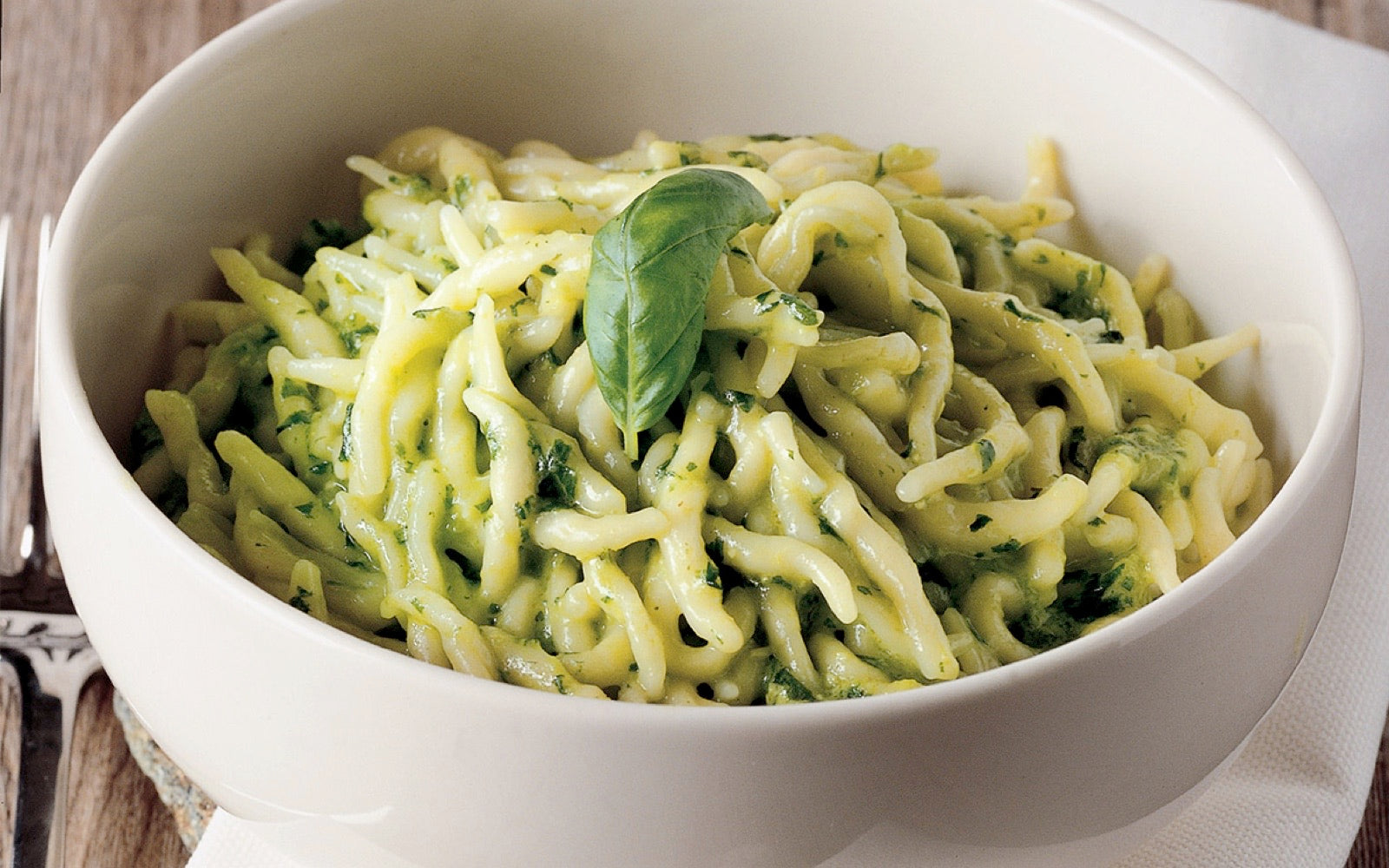 Trofie With Genoese Pesto  Liguria